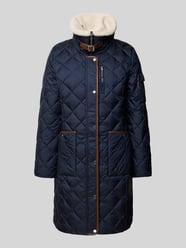 Płaszcz pikowany ze stójką i zamkiem błyskawicznym od Lauren Ralph Lauren - 26