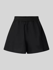 Szorty o kroju relaxed fit z mieszanka lnu i wiskozy model 'TALLAN' od BOSS Orange - 10