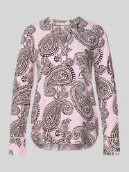 Regular Fit Bluse aus Seiden-Mix von HERZENS Pink - 7