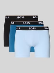 Slim Fit Boxershorts aus Baumwoll-Mix im 3er-Pack Modell 'POWER' von BOSS - 31