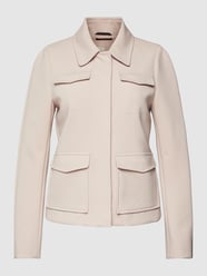 Blazer mit Pattentaschen von Windsor Beige - 10