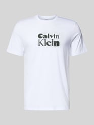 T-Shirt mit Label-Print von CK Calvin Klein - 34