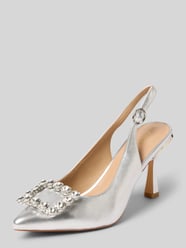 Pumps van echt leer met siersteentjes van Alma en Pena - 14