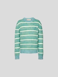 Pullover mit Streifenmuster von Marni Grün - 19