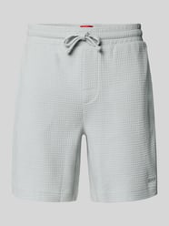 Regular Fit Sweatshorts mit Strukturmuster Modell 'Austin' von HUGO - 40