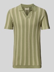 Slim Fit Poloshirt mit gerippten Abschlüssen Modell 'BHAMOS' von Blend - 11