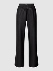 Hose in Leder-Optik Modell 'Popstar' von Only Grau / Schwarz - 36