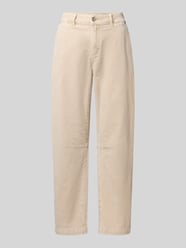 Barrel Fit Cordhose aus Baumwoll-Mix von Buena Vista Beige - 5