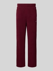 Wide Fit Sweatpants mit Label-Detail Modell 'Mezzano' von PEGADOR Bordeaux - 36