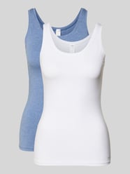 slim fit top met all-over dierenprint in set van 2 van SKINY - 46