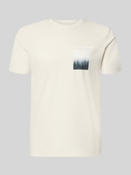 T-shirt o kroju regular fit z czystej bawełny od Tom Tailor Denim - 1