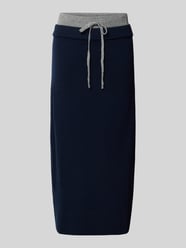 Strickrock aus Lanawolle-Kaschmir-Mix von Stefanel - 24