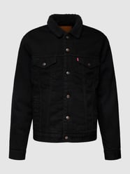 Sherpa Jacket mit Label-Details Modell 'Tru' von Levi's® Schwarz - 10