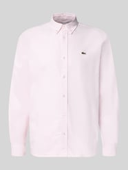 Regular Fit Freizeithemd aus reiner Baumwolle von Lacoste Pink - 9