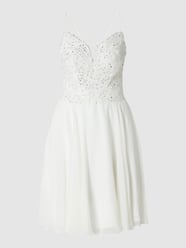 Brautkleid mit floralen Stickereien von Unique Weiß - 35
