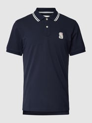 Poloshirt mit Label-Patch von s.Oliver RED LABEL Blau - 35