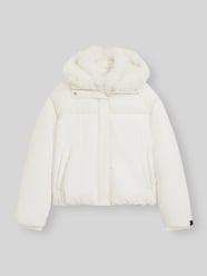 Regular fit gewatteerd jack met inzetten van jacquard, model 'PEXIA' van BOSS - 47