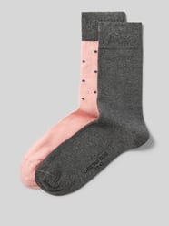 Socken mit Label-Detail von Christian Berg Men Lila - 28