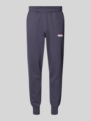 Regular fit sweatpants met labelprint van PUMA PERFORMANCE Grijs / zwart - 3