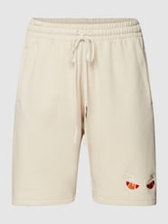 Shorts mit Label-Details Modell 'AGUSTO' von Ellesse Beige - 39