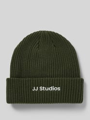 Mütze mit Kunstfellbesatz Modell 'RANDIN' von Pieces - 2