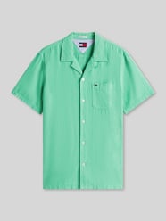 regular fit vrijetijdsoverhemd van mix van katoen en linnen van Tommy Jeans - 35