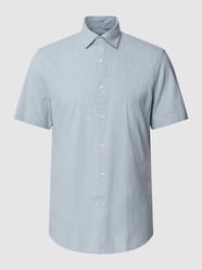 Koszula casualowa w kratkę od Pierre Cardin Niebieski - 38