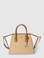 Shopper aus Leder mit Label-Detail Modell 'AVRIL' von MICHAEL Michael Kors Braun - 23