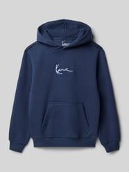 Regular Fit Hoodie aus Baumwoll-Mix mit Känguru-Tasche von KARL KANI - 44
