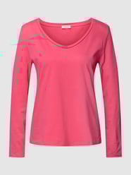 Longsleeve met ronde hals van s.Oliver RED LABEL Roze - 9