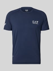 T-Shirt mit Label-Print von EA7 Emporio Armani - 16