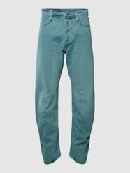 Broek met labeldetail van G-Star Raw Blauw / turquoise - 10
