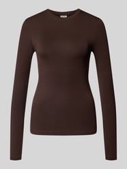 Slim Fit Longsleeve aus elastischem Woll-Mix von Stefanel - 12