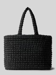 Shopper w skórzanym wyglądzie model 'MHATI' od HUGO - 48