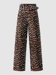 Paperbag-Hose mit Leopardenmuster Modell 'Mya'  von EDITED Braun - 23