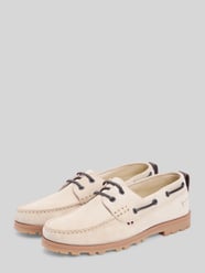 Loafer aus echtem Leder von Tommy Hilfiger Beige - 8