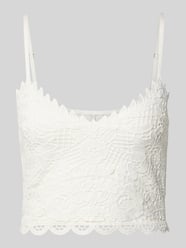 Regular Fit Crop Top aus Viskose-Mix Modell 'HONEY' von Only - 17
