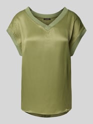 Relaxed Fit Blusenshirt mit V-Ausschnitt von More & More - 43