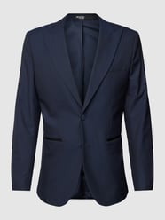 Sakko mit Strukturmuster Modell 'RYDE' von Selected Homme Blau - 43