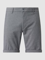 Chino-Shorts mit Stretch-Anteil von Montego Blau / Türkis - 25