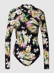 Badpak met bloemenmotief van Rip Curl Zwart - 17