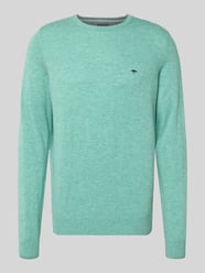 Regular Fit Pullover mit Kaschmir-Anteil Modell 'Merino' von Fynch-Hatton - 15