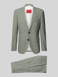 Garnitur o kroju slim fit z kieszeniami z patką model ‘Arti/Hesten232X’ od HUGO - 1