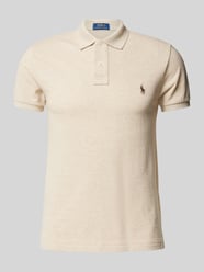 Poloshirt mit Label-Stitching von Polo Ralph Lauren Beige - 24