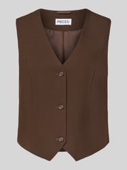 regular fit gilet met viscose model 'BOSELLA' van PIECES - 31