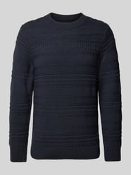 Gebreide pullover met ronde hals van RAGMAN - 45