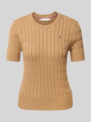 Regular fit gebreide pullover van zuiver katoen van Tommy Hilfiger - 42