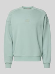 Regular fit sweatshirt van puur katoen, model 'DELASTCREW' van HUGO - 6