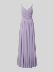 Abendkleid mit Drapierungen und V-Ausschnitt von Mascara - 1