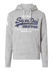 Hoodie mit Logo-Prints  von Superdry Grau - 2